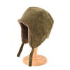Army Green Winter Plush Brimless Earflap Hats Wbeh2410-07