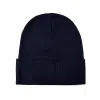 Bonnet noir à revers uni 100% en rPET RP-BN01