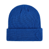 Blue 100% rPET Eco Custom Plain Cuffed Beanies RP-BN06