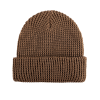 Brown 100% rPET Eco Waffle Cuffed Beanies SFA-230829-02