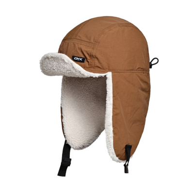 Brown Custom Adjustable Earflap Trapper Hats Wt2410-7