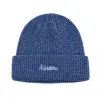 Bonnet à revers brodé bleu foncé SFG-210409-5