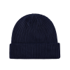 Dark Blue100% rPET Eco Plain Knit Cuffed Beanies RP-BN04