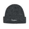 Dark Gray Embroidered Variegated Cuffed Beanies SFG-210409-5