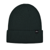 Dark Green 100% rPET Plain Label Cuffed Beanie Hats PB-FB0031