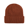 Dark Red 100% rPET Eco Waffle Cuffed Beanies SFA-230829-02