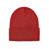 Dark Red 100% rPET Solid-Colored Cuffed Beanies RP-BN01