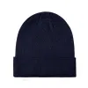 Navy Blue 100% rPET Eco Solid-Colored Cuffed Beanies RP-BN02