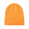Orange 100% rPET Eco Solid-Colored Cuffed Beanies RP-BN02