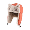 Orange Custom PlainPlaid Faux Fur Earflap Hats Wt2410-20