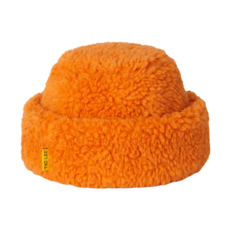 Orange Winter Plain Label Fleece The Fargo Hat Ww2410-07