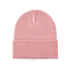 Pink 100% rPET Solid-Colored Cuffed Beanies RP-BN01