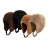 PlushRibbed Reversible Earflap Hats Wbeh2410-02. combo