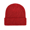 Red 100% rPET Eco Custom Plain Cuffed Beanies RP-BN06