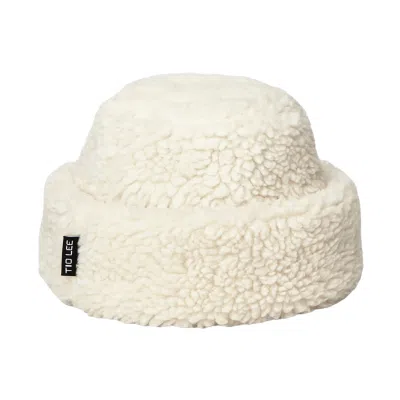 ホワイトウィンタープレーンラベルフリース ファーゴハット Ww2410-07