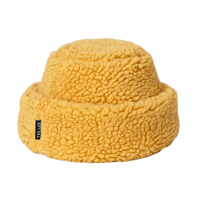 Yellow Winter Plain Label Fleece The Fargo Hat Ww2410-07