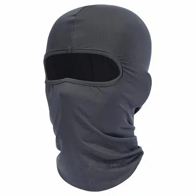 Maschera da ciclismo outdoor in poliestere traspirante e antivento, passamontagna invernale