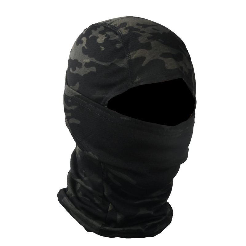 Custom Windproof Outdoor Cycling Quick Dry Camouflage Balaclava