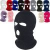 maschera2 Wholesale Custom Design Embroidered 3 Hole Full Face Knit Ski Mask