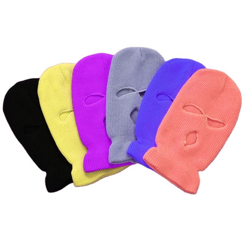 mask4 Wholesale Men's 3 Hole Ski Mask With Custom Logo