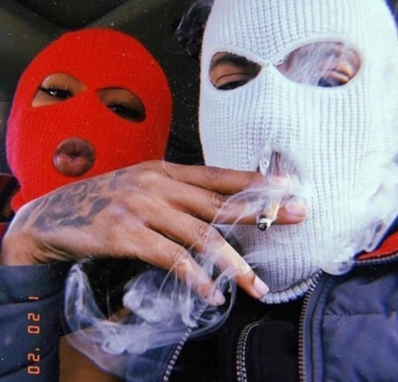 Custom Winter Acrylic Knitted 3 Hole Full Face Ski Mask