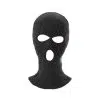Masque de ski en acrylique tricoté avec logo personnalisé et broderie, 3 trous