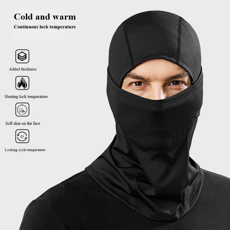 Men's Polyester Full Face Windproof Cycling Facemask