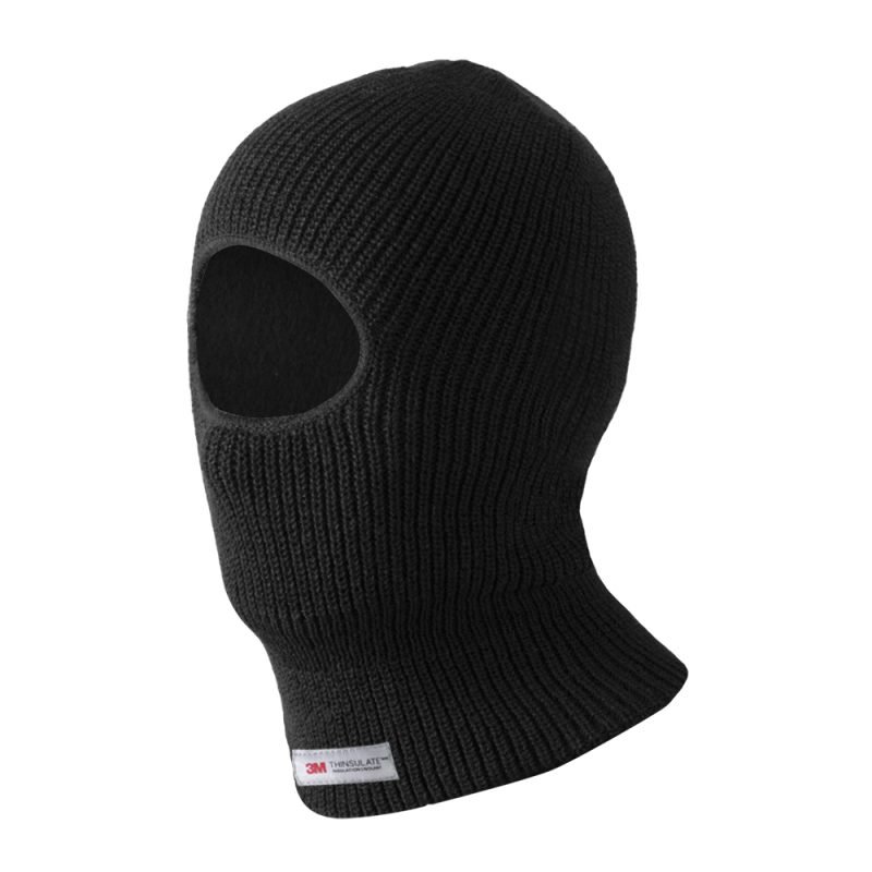 Designer Acrylic Knitted 1-Hole Balaclava with Thinsulate Lining
