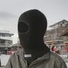 Cagoule en acrylique tricoté à 1 trou avec doublure Thinsulate