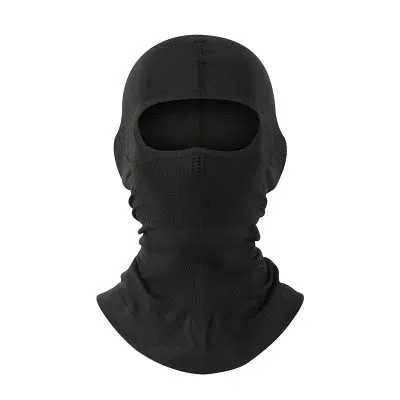 Maschera traspirante personalizzata in poliestere per casco da esterno 4 stagioni