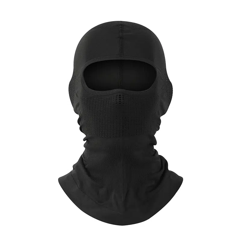 Maschera traspirante personalizzata in poliestere per casco da esterno 4 stagioni