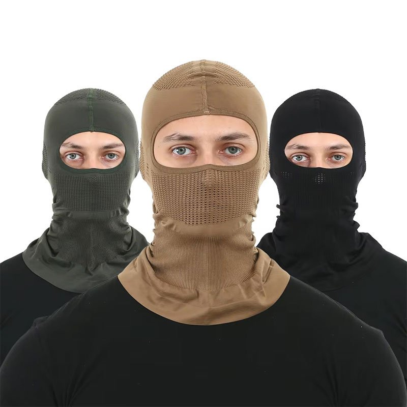 Custom Polyester Outdoor 4-Season Breathable Helmet Liner Mask