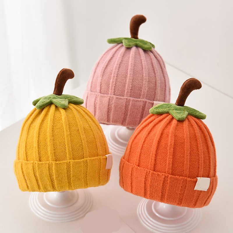 Newborn Baby Acrylic Printed Knitted Beanie