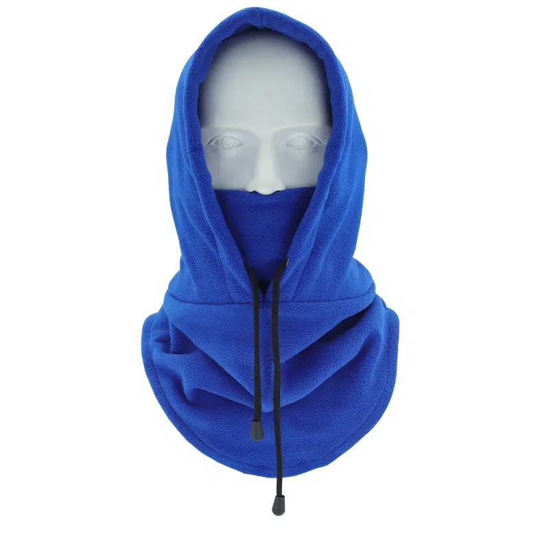 Thermische Polyester-Fleece-Kapuze im Hoodie-Stil für Outdoor-Sportarten