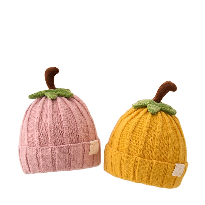 Newborn Baby Acrylic Printed Knitted Beanie