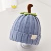 Newborn Baby Acrylic Printed Knitted Beanie