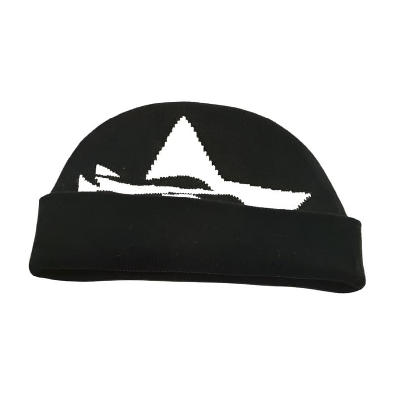 Custom Acrylic Cuffless Embroidery Beanie With Custom Logo