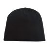 Custom Acrylic Cuffless Embroidery Beanie With Custom Logo