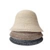 Women's New Hollow Knitted Sun Protection Acrylic Fisherman Hat