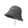 Women's New Hollow Knitted Sun Protection Acrylic Fisherman Hat
