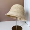 Women's New Hollow Knitted Sun Protection Acrylic Fisherman Hat