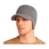 Winter Ear Protection Casual Cycling Knitted Hat for Men