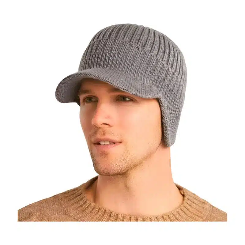 Winter Ear Protection Casual Cycling Knitted Hat for Men