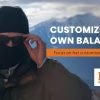 Custom logo Face Cover Ski 1 Hole Windproof Balaclava