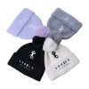 Custom Acrylic PomPom Beanie With Embroidery logo