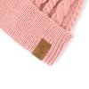 Custom Warm Soft Merino Wool Acrylic Pom Pom Hat for Women