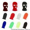 Masque de ski acrylique personnalisé, chaud, pour l'extérieur, à 3 trous