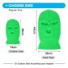 Custom Acrylic Fashion Warm Outdoor 3 Hole Ski Mask