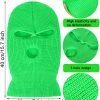 Custom Acrylic Fashion Warm Outdoor 3 Hole Ski Mask