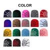 Graphic Design All Over Print Acrylic Knit Winter Jacquard Skull Beanies